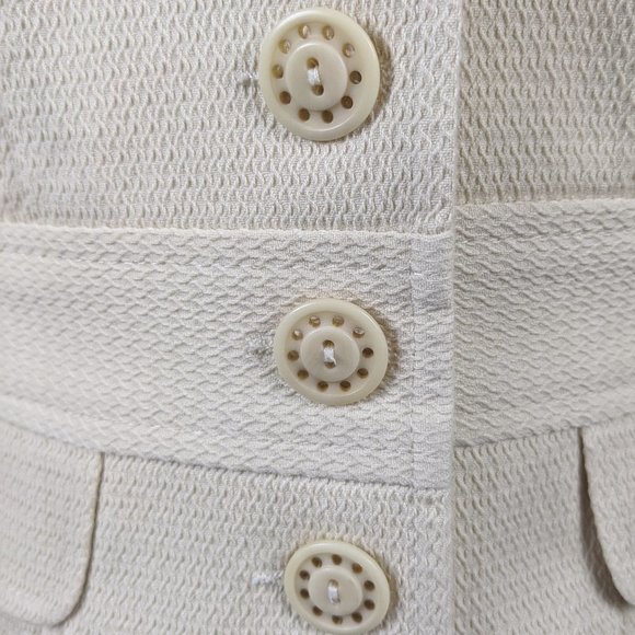 Nanette Lepore Blazer and Skirt set Ivory - Picture 7 of 16